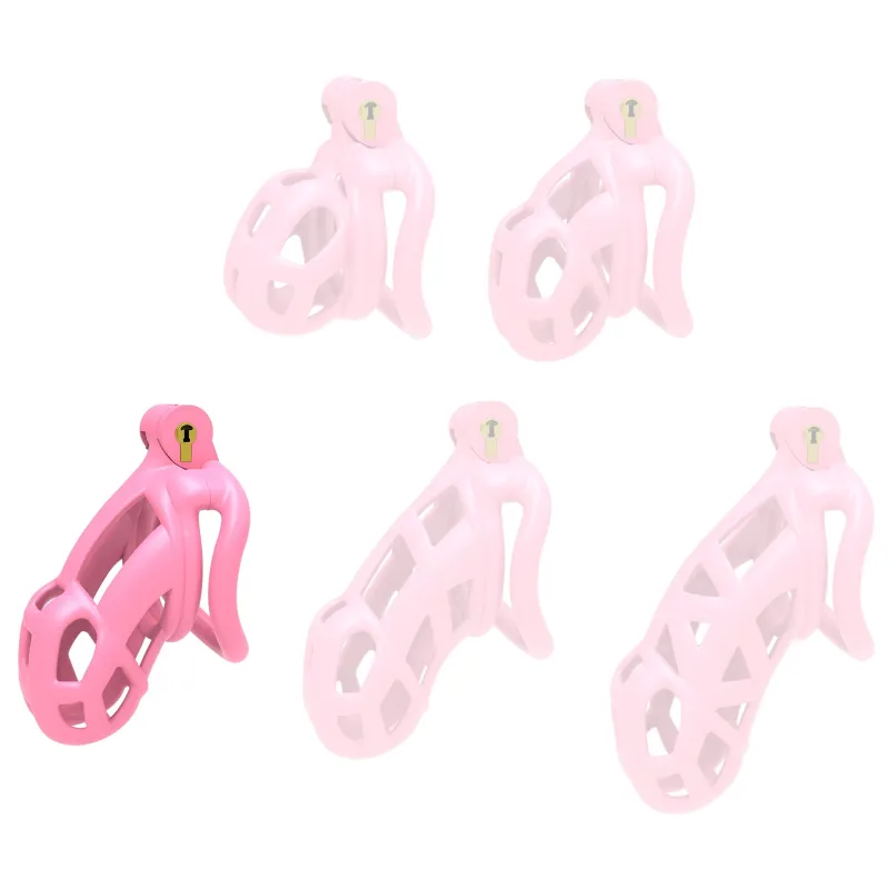 CockLock Cage Aspic L Rose 9.5 x 3.4cm